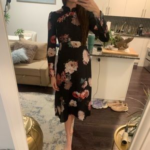 Zara floral dress